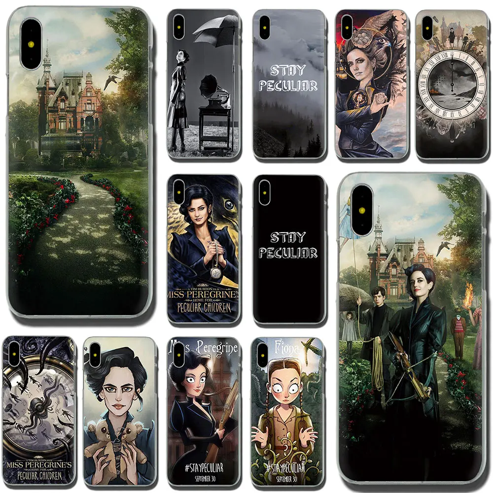 Жесткий чехол для телефона Miss Peregrine's Home iphone SE 2020 6 6s Plus 7 8 X XR XS 11 Pro Max|Бамперы| |