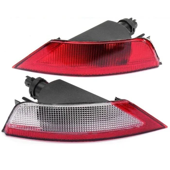 

Left Right Rear Bumper Brake Fog Lights Tail Car Reversing Light Fog Lamp with Bulb for Ford Focus 2009-2013