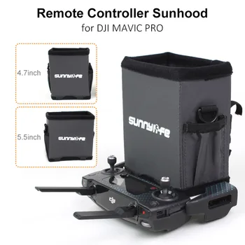 

4.7in 5.5in Remote Controller Sunhood Foldable All-surround Smartphone Sunshade with Strap for DJI Spark/ Mavic 2 Pro/Air Drone