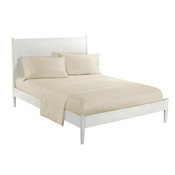 

3pcs/4pcs One Set King Size Bedding Kit Nordic Style Home Textile Set Pure Color Flat Sheet Pillowcase Quilt Cover Wholesale