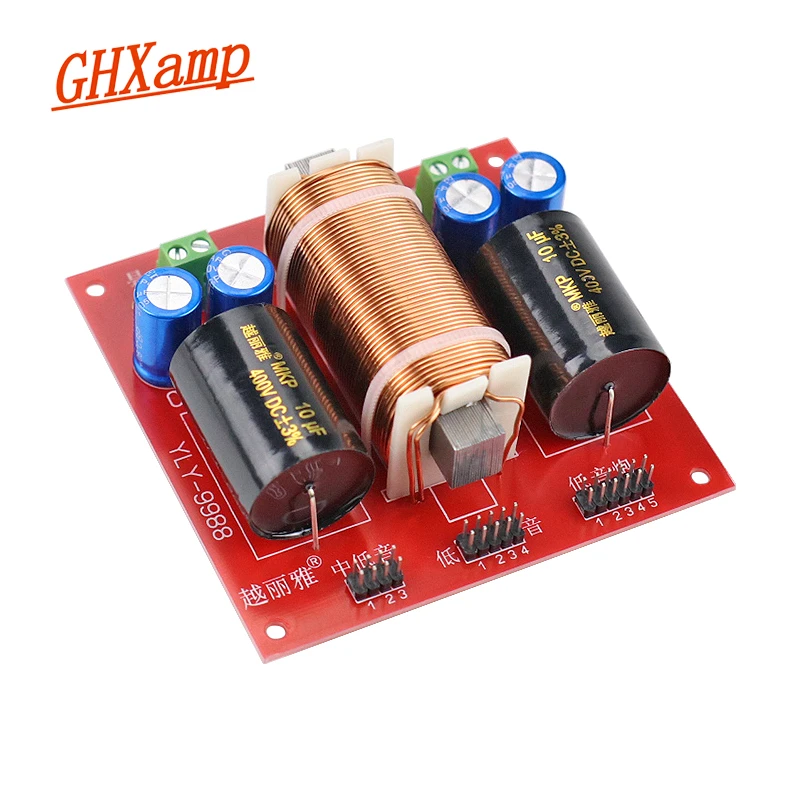 Ghxamp 1pc Subwoofer Crossover Audio Board Midbass Bass 13 Crossover