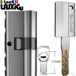Common standard lock cylinders, cylinder locks for entry doors,  key locks.outdoor door locks,Cylinder door lock  8 alloy keys