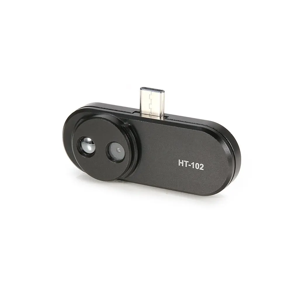  Multifunction Phone Thermometer Handheld Detection Mobile Phone Infrared Black High Thermal Imager 