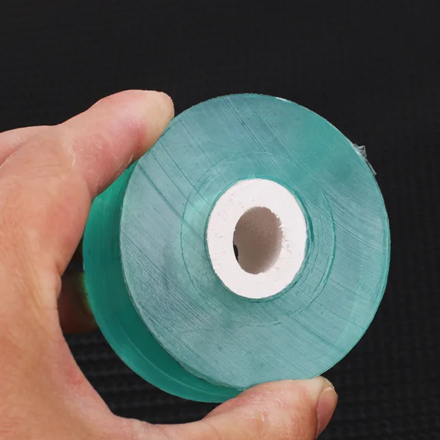 2 Cm Pvc Gyümölcsfa Oltó Film Ön Adagoló Műanyag Fóliazalag Tekercselő, Nyújtható Kertes Szalag Graftfákhoz - Image 5
