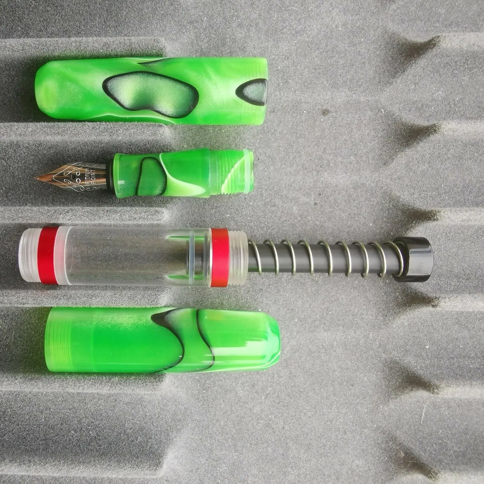 Najtaniej Pióro wieczne przezroczysty i żywiczny Go pióra wieczne M stalówka sprężynowy tłok napełnianie artykuły papiernicze artykuły biurowe szkolne