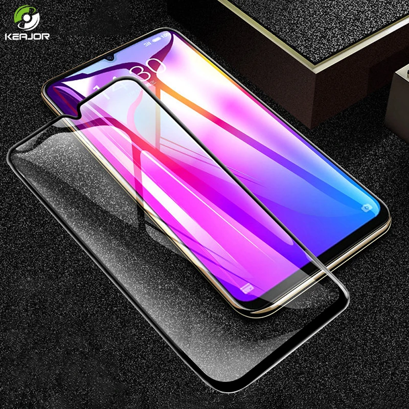 Стекло для Xiaomi Redmi 8 8A 2 шт. закаленное стекло с полным покрытием Защитная пленка