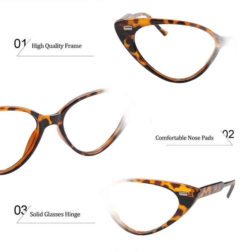 SOOLALA очки для чтения «кошачий глаз», женские очки для дальнозоркости, очки для чтения, для зрения, 1,0, 1,25, 1,5, 1,75, 4,0, диоптрий