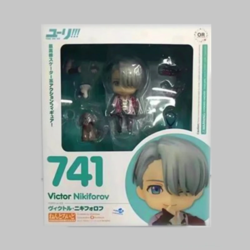 4 дюйма Nendoroid на льду Виктор Никифоров 741 Виктор экшн игрушечная фигурка-Модель Кукла на день рождения подарок