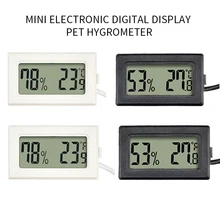 Mini Digital Thermometer LCD Convenient Temperature and Humidity Sensor Meter Hygrometer