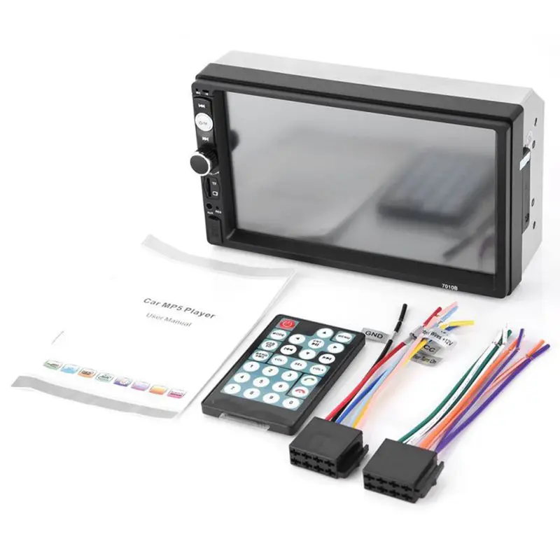

2 din Car Audio Stereo Radio 7010B Multimedia Player 7 inch HD MP5 Touch Screen Digital Display Bluetooth USB FM Autoradio