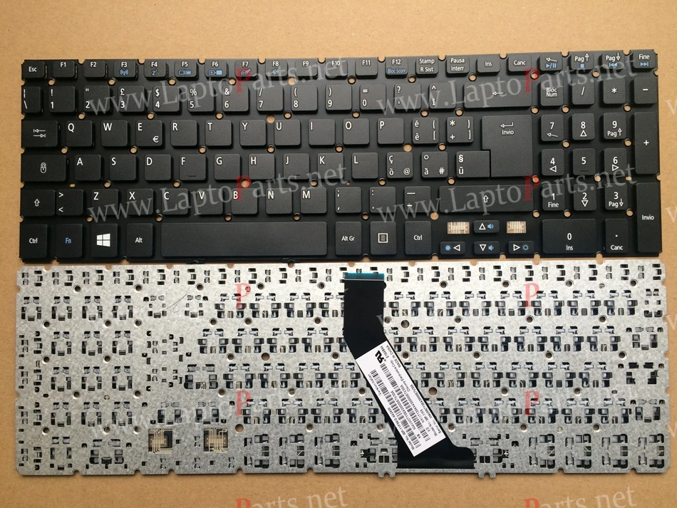Новая итальянская клавиатура для Acer Aspire V5 531 531G 551 551G MS2361 571G без рамки Клавиатура