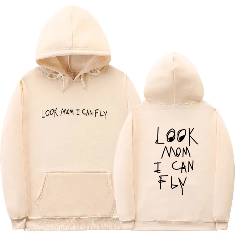 Off White Travis Scott Hoodie ASTROWORLD Hoodie Look Mom I Can Fly Hoodie  Pria Hip Hop Pullover Sweatshi Hoodie Putih _ - AliExpress Mobile