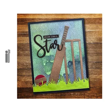 

Metal cutting dies Baseball bat cut die mold decoration Scrapbook paper craft knife mould blade punch stencils die