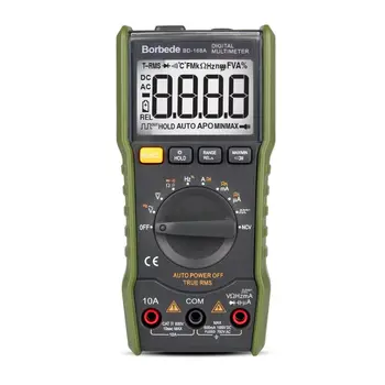 

BD-168A LCD Digital Multimeter Voltage Resistance Current Measuring Multitester 649E