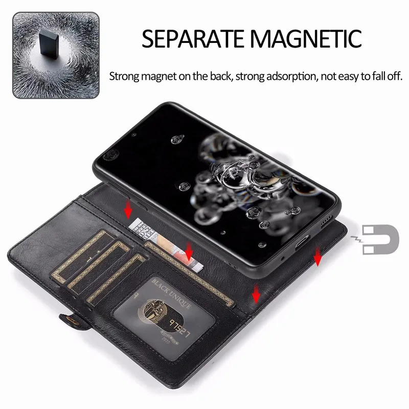 Flip Leather Wallet Case For Samsung (5)