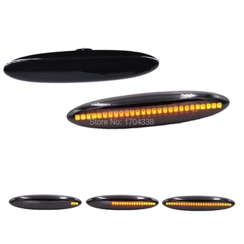 

2x Led Dynamic Side Marker Turn Signal Light Sequential Blinker Light For Toyota Highlander Mark X Crown Soarer UZZ40 Kluger GS