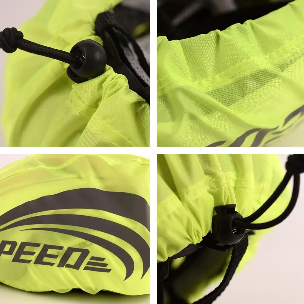 2pcs Waterproof Dust-proof Helmet Cover MTB Road Bike Bicycle Ultralight Rainproof Reflective Cycling Helmet Cover Sport Safety