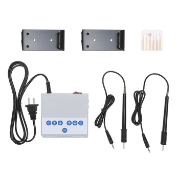 

Electric Wax Carver with Double Pens 6 Wax Tips Dentist Waxing Carving Pencils Instrument for Lab Use