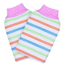 Прямые продажи от производителя, специальное предложение, банное полотенце в мелкую песочную форму, банные перчатки 150D в цветную полоску, банное полотенце, обеззараживание
