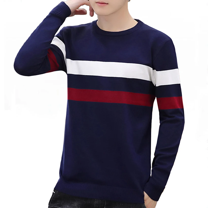 New Men's Sweaters in Autumn and Winter Pullover of 2019 Young Fashion men's sweater Knitwear pullovers pull homme