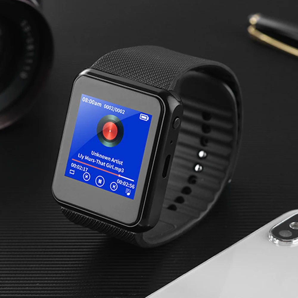 Bluetooth Смарт-часы 4G MP3 HiFi Звук 2 дюймов сенсорный экран HD Портативный HIFI звуковые эффекты, поддержка нескольких музыкальных форматов