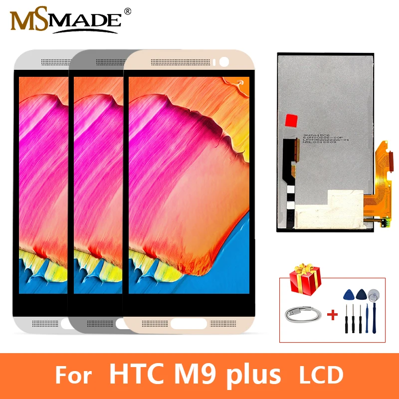 

5.2" For HTC One M9 Plus M6w M6pw LCD Display Touch Screen Digitizer Replacement Parts With Frame Free Shipping 100% Tested