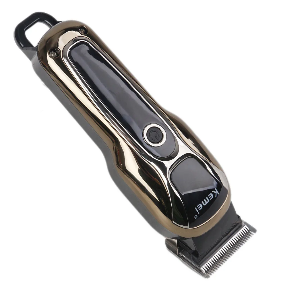 100-240V kemei rechargeable hair trimmer professional hair clipper hair shaving machine hair cutting beard electric razor