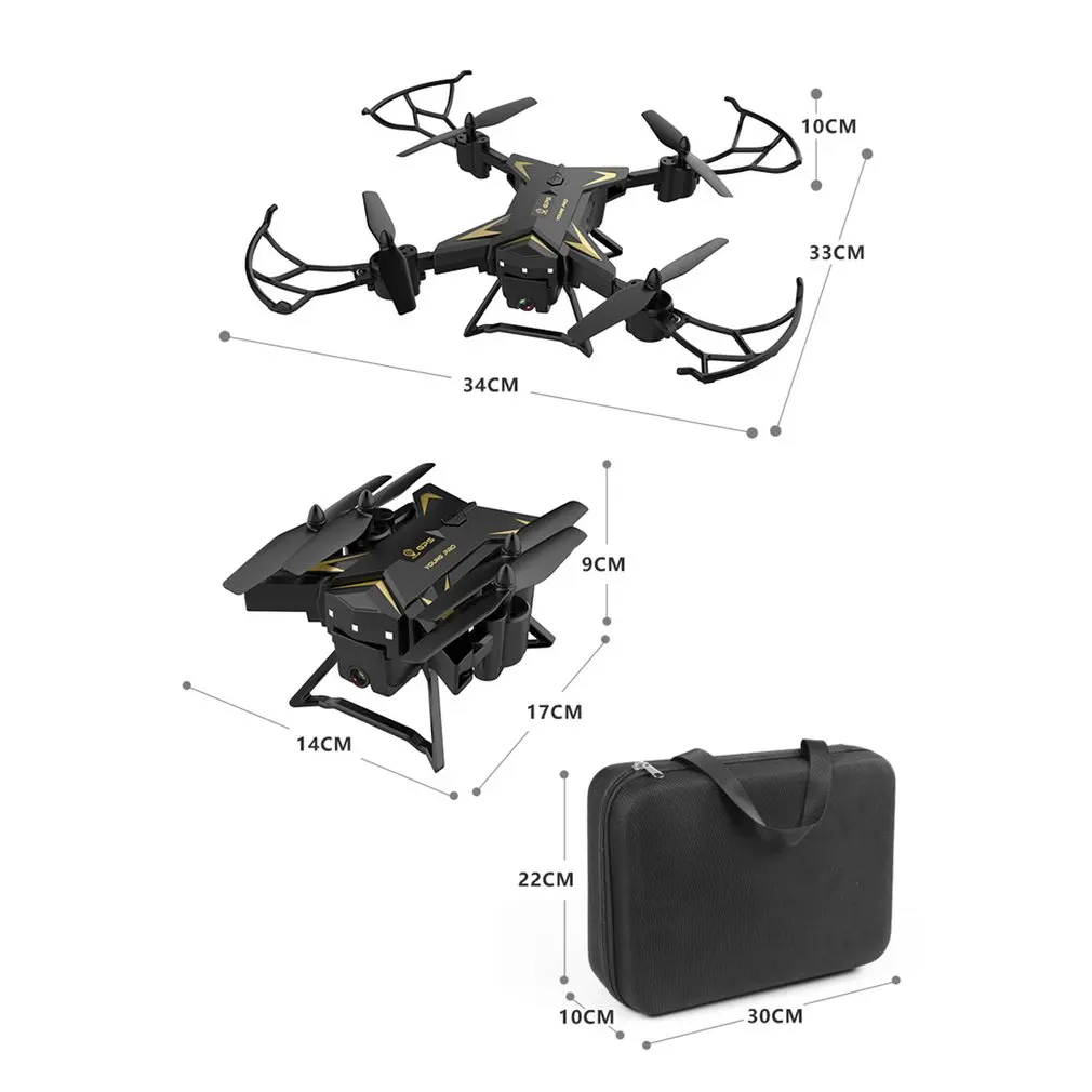 KY601g 5G Wi-Fi Дрон Дистанционное Управление FPV 4-осевая машина gps воздушная игрушка Складная самолета Geature фото-и видеосъемки RC самолет