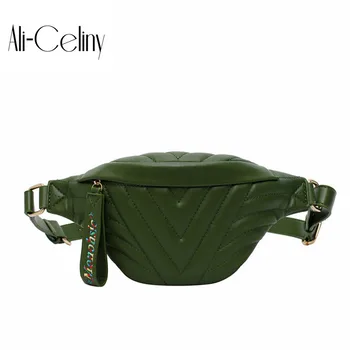 

Brand Originality Design Small bag women 2019 new Korean version of Joker embroidered line pockets fashion casual chest bag