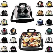 Сумка для ноутбука, сумка-мессенджер, портфель из неопрена 10 12 13 14 15 17 13,3 11,6 15," 14,1" дюймов, для ноутбука, Chromebook, PC, плечевой ремень, чехол
