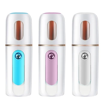 

Nano Mist Facial Sprayer USB Humidifier Rechargeable Nebulizer Face Steamer Moisturizing Beauty Instruments Face Skin Care Tools