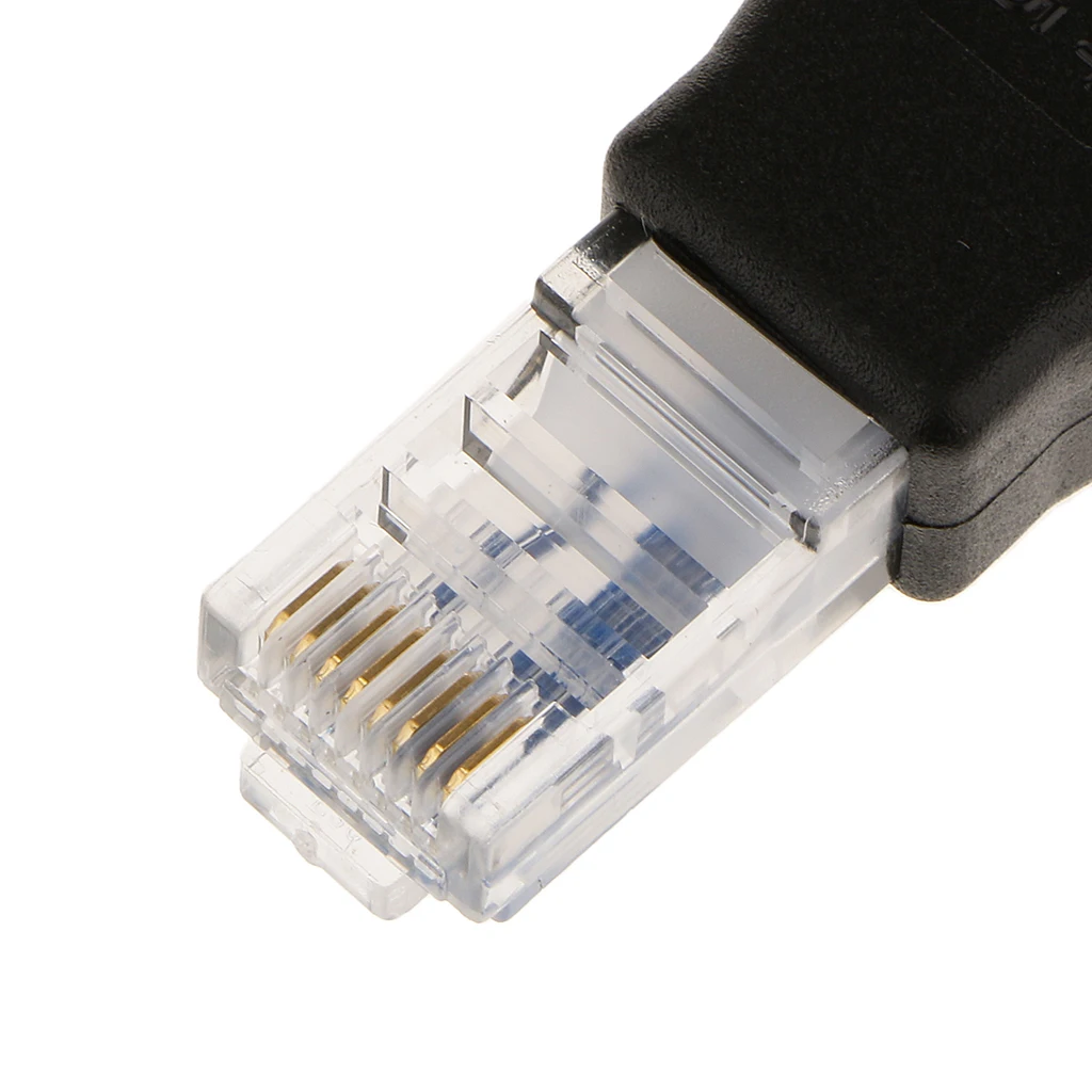 Mini Female to RJ45 Adapter USB Transfer Cable Head Network Connector Black USB-to-Ethernet adapter