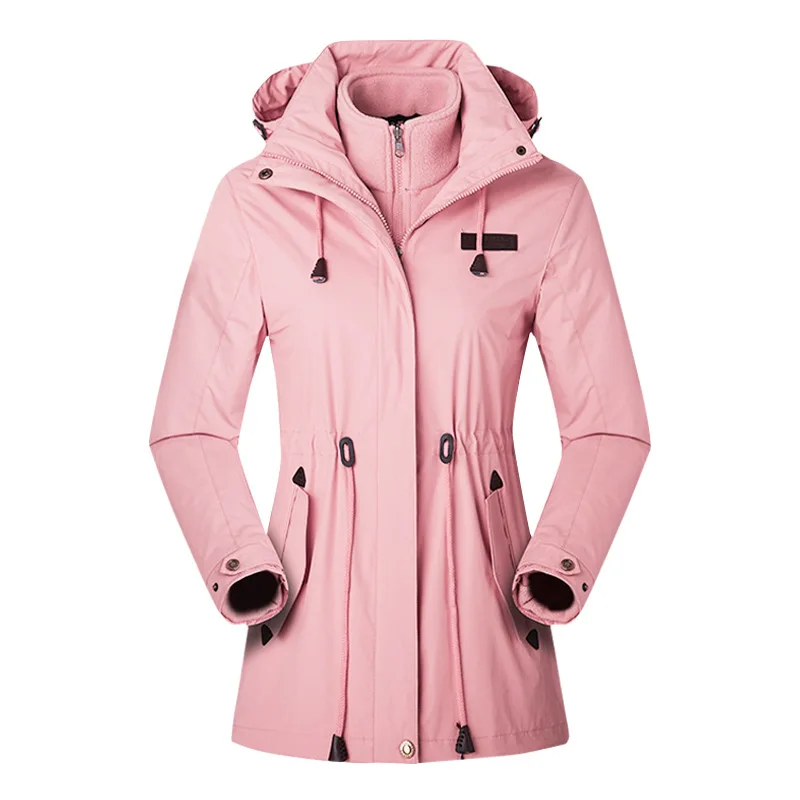 

Ski Suit Mountaineering Suit Female Windbreaker Jacket Waterproof Outdoor Snowboard Jacket Windproof Warmth Winter Jacket Women