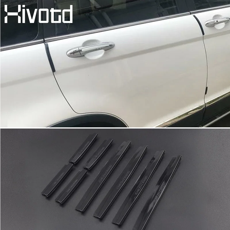 

Hivotd For Haval F7 2019 2020 Car Door Anti-collision Strip Anti-scratch Anti-smashing Protector Guard Strip Exterior decoration