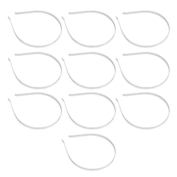 

10Pcs Blank Headbands Metal Hair Band Lots DIY Accessories