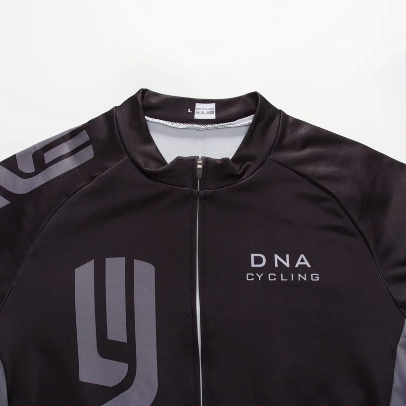 Зимняя команда черный DNA Велоспорт Джерси 20D Pad велосипед брюки костюм Ropa Ciclismo термальная флисовая велосипедная Одежда Майо штаны
