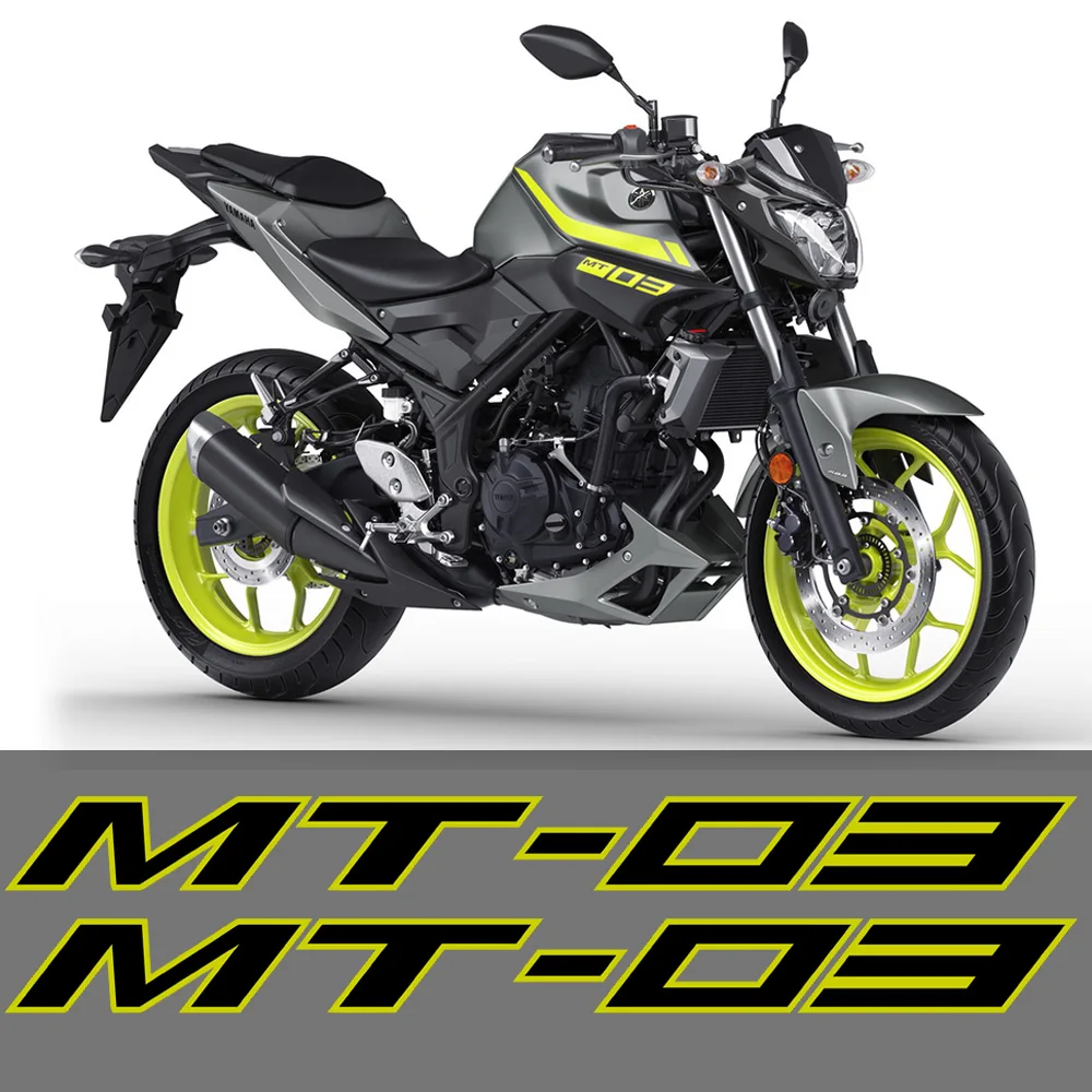 Stickers Motorcycle MT 03 For YAMAHA MT-03 MT03 MT 03 Wheels Rims Tank Pad Helmet  Decal Stripes Wheel Rim 2017 2018 2019 2020