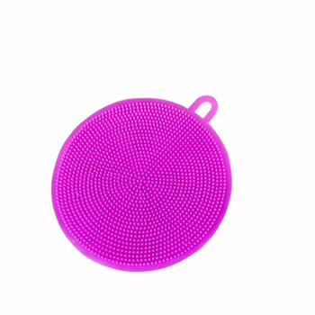 

Creative silica gel dishwashing brush cleaning brush multifunctional dishcloth decontamination washing pot brush cleaning dishcl