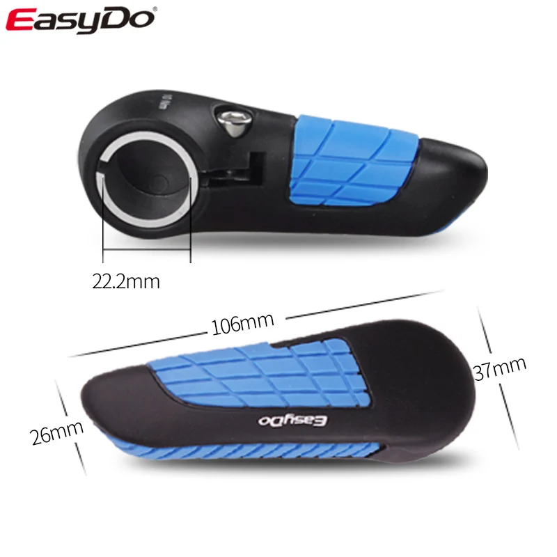 Bicycle Accessories EasyDo Bicycle Bar End Bike Auxiliary Handbar Ergonomic Parent Design Durable Anti-slip for MTB