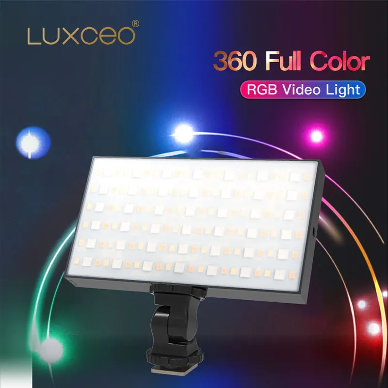 Muti Modus RGB Video Licht Pocket LED Video Licht 7W 600lm 3100 mAH/7.6 V USB Oplaadbare Draagbare video LED Licht voor Fotografie Muti Modus RGB Video Licht Pocket LED Video Licht 7W 600lm 3100 mAH/7.6 V USB Oplaadbare Draagbare video LED Licht voor Fotografie
