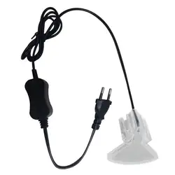 ЕС 100-240 В светодиодный светильник для аквариума с зажимом, белый светильник