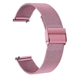 Bracciale in maglia di acciaio inox premium – Cinturino in metallo elegante per orologio