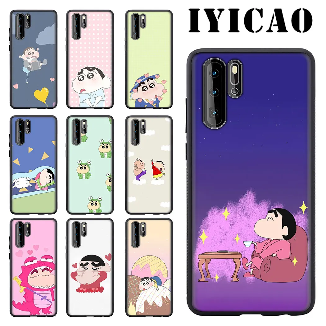IYICAO lovely cartoon anime Soft Phone for Huawei Honor 6A 7A 20 9X Pro 7C 7X 8X 8C 8 9 10 Lite Note View Cover |
