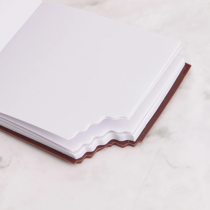

Bitten Chocolate Notebook High Quality Paper Memo Pad School Office Stationery