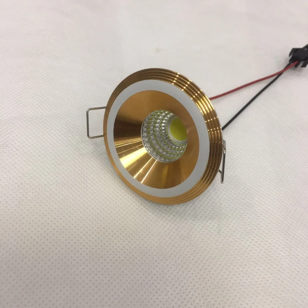 2019 бросился настоящий Luces Led Мини точечный цвет для потолочных светильников круглая модель 10 шт./лот 3 Вт Led spot Lightsr стекло спереди хороший