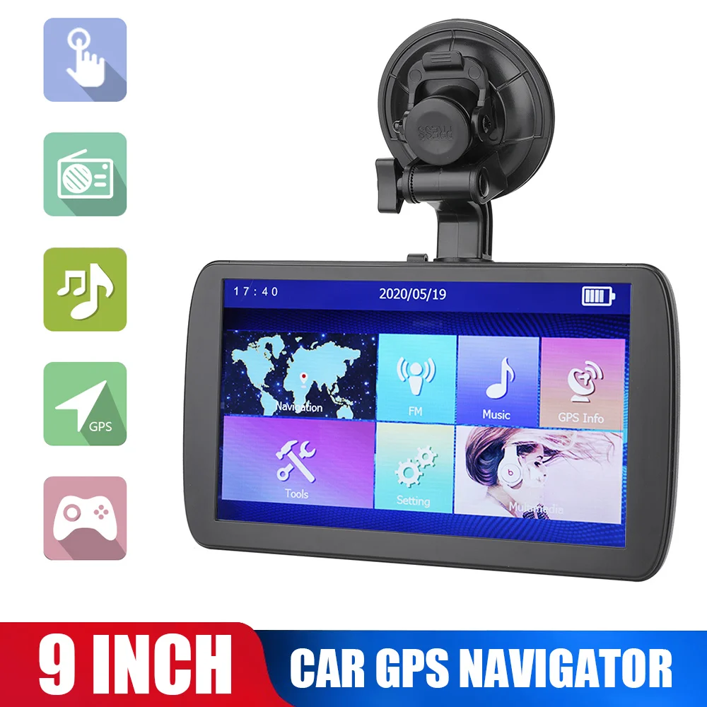 9 дюймов GPS навигатор Поддержка системы для национальных языков грузовик