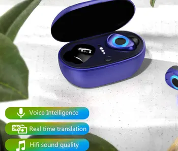 

Wireless Bluetooth earphones Ai Smart Voice Translation earphones sport wireless earphones 5.0