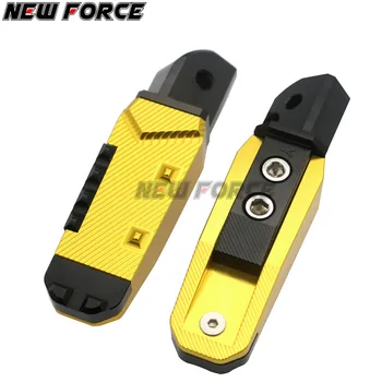 

ZX 6R CNC Motorcycle Rear Footrests Foot pegs Passenger Pedal For Kawasaki Z750 ER6F ER6N EX 250 ZX-6R ZX-11 ZX-14 ZRX1100