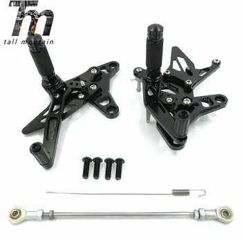 

CNC Aluminum Motorcycle Rearsets Rear Set Foot Pegs Pedal Footrest For Suzuki SV 650 SV650 SV650S 2016-2017 5 Colors Free Ship