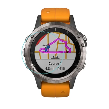 

For Garmin Fenix 5X Cloth Tempered Glass Protection Protector HD Transparent Film High Quality